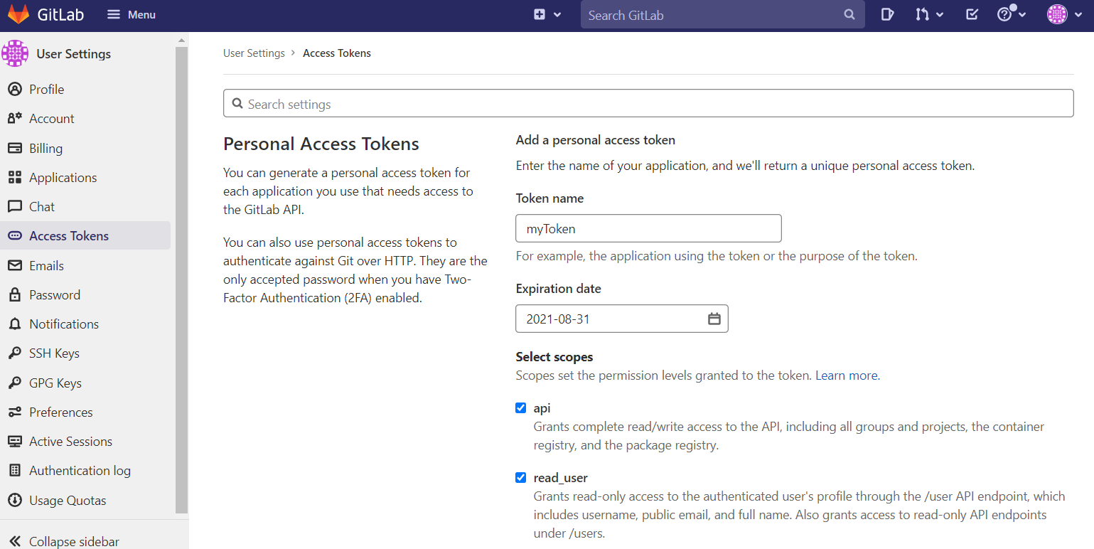 Gitlab Project Id Change